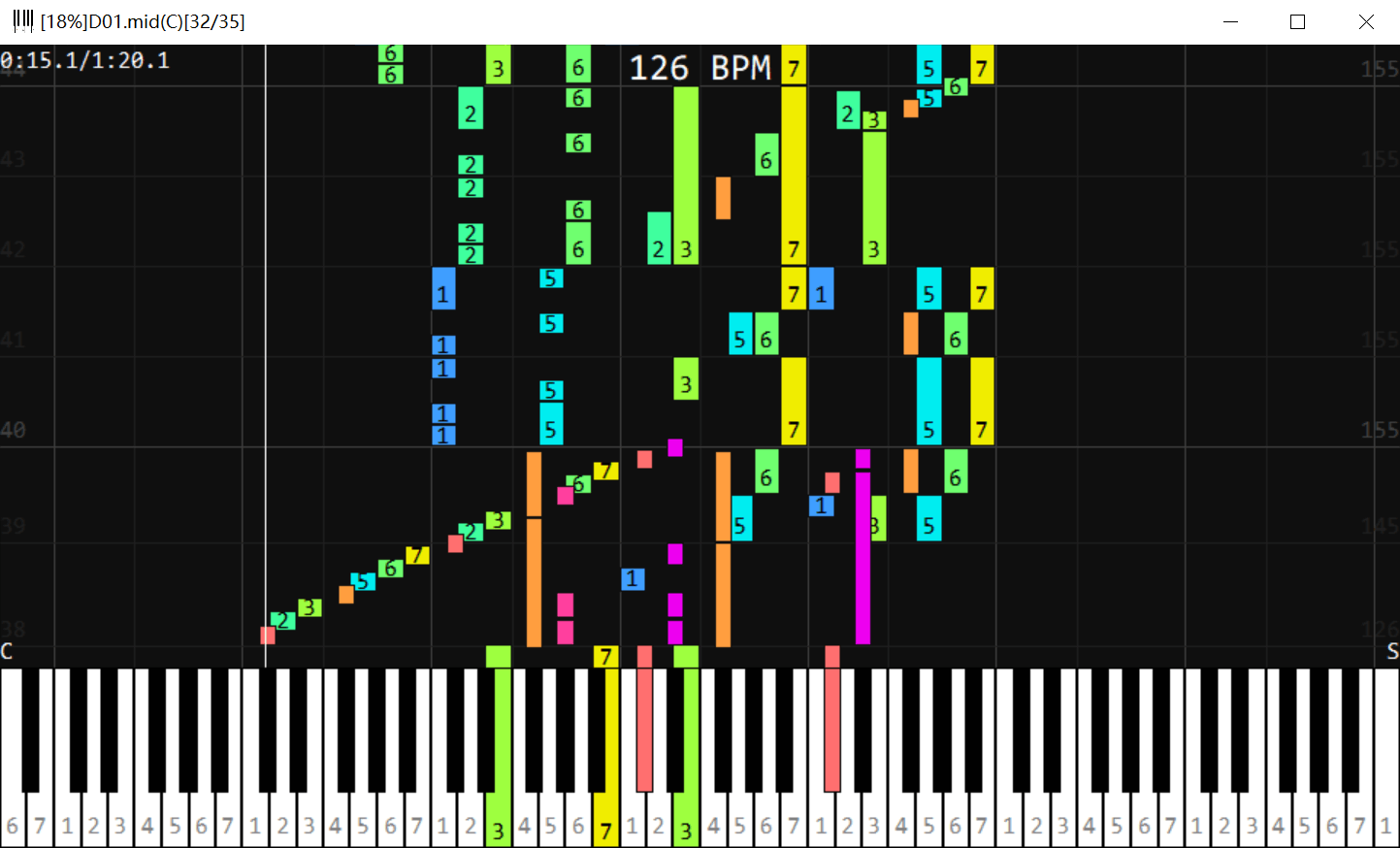 MIDI播放器